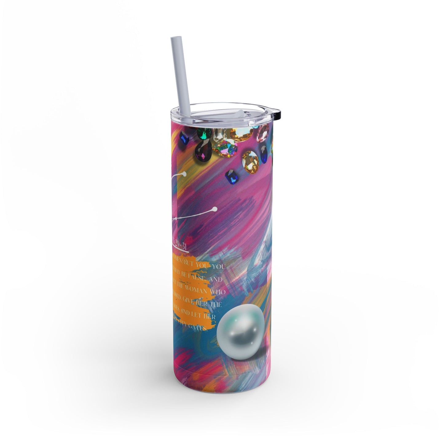 Proverbs 31 Skinny Tumbler