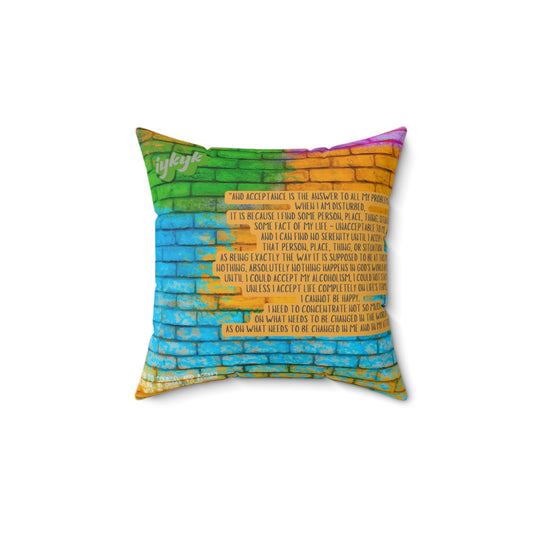 Acceptance Square Pillow