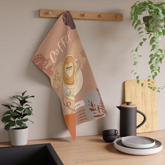 Coffee Time Tea Towel