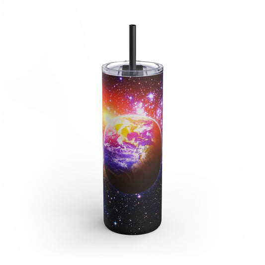 Alpha & Omega Skinny Tumbler