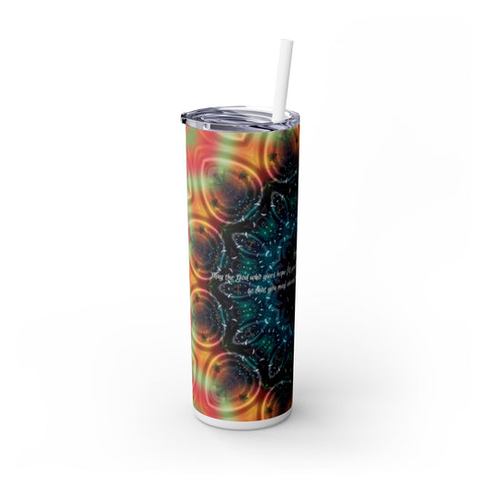 All Joy Skinny Tumbler with Straw